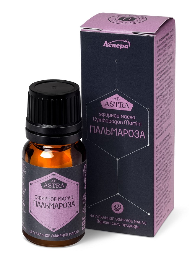 Масло эфирное Пальмароза Аспера, 10 мл